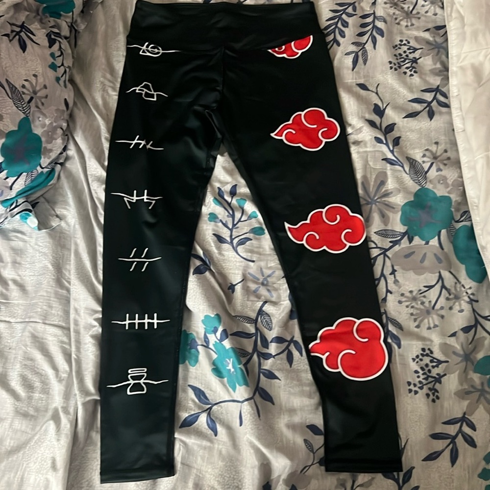 Naruto Akatsuki Leggings